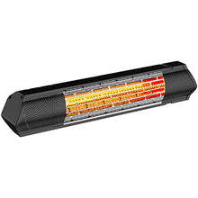 Patio Heater 3 Remote Control Power Settings Wall Mounted Infrared Electric Heater Space Warmer for Outdoor/Indoor Use Retail Stores Outdoor Restaurants Terrace Balconies 110V ()