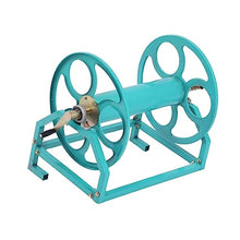 Garden Hose Holder Compact Trolley for Hose Reel, Heavy Duty Metal Hose Reel, Hose Holder for Water Hose Suitable for Gardens, Lawns and Outdoors