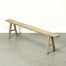 Artissance Vintage Reclaimed Wooden Noodle Bench, 6–7 ft Long, Handcrafted Rustic Solid Wood Bench, Perfect for Both Indoor and Outdoor, Bedroom, Patio, Entryways
