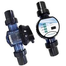 Adjustable Output Salt Chlorinator,Dc24v Smart Pool Sanitization System with Low Salt Warning,1000-3500ppm Constant Chlorination,Waterproof Flow Protection,for Above & Inground Pools 4g/h