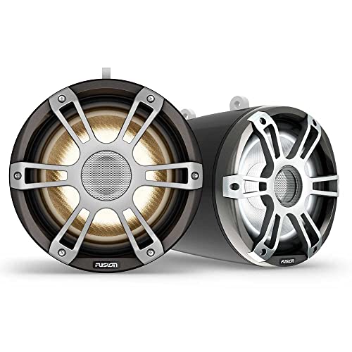 Garmin Fusion® Signature Series 3i Marine Wake Tower Speakers 8.8" Black Pair