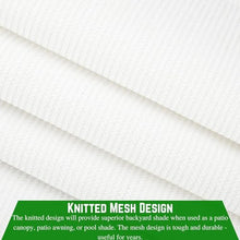 Farm Plastic Supply - White Shade Cloth - 50% - Mesh Fabric for Fence Privacy Screen, Garden Shade, Mesh Fence Screening, Shade Cloth Rolls, Wind Screen (20' x 125')