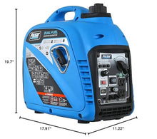 Pulsar 2,200W Portable Dual Fuel Quiet Inverter Generator with USB Outlet & Parallel Capability, CARB Compliant, PG2200BiS