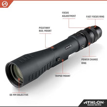Athlon Optics Cronus Tactical G2 7-42X60 ED Spotting Scope Black