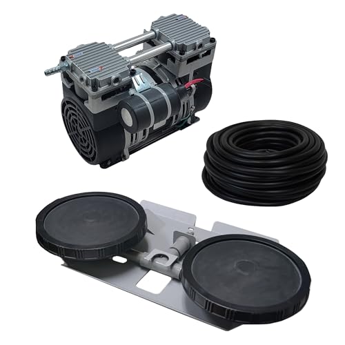 Pro Aeration MAX, 1 HP Pump, 2 Acres, Double 10 In Diffuser, 100 Ft Tubing