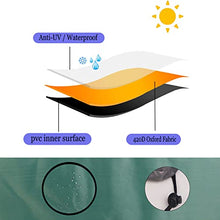 SCNSYL Patio Furniture Covers 98x43x35in, Waterproof Outdoor Furniture Cover, Windproof Dustproof Outdoor Table and Chair Set Cover, Durable Patio Furniture Cover, Rectangle