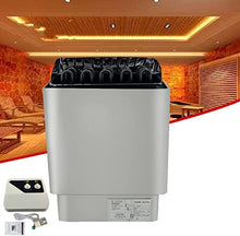 XQZMZSCP Home Sauna,Sauna Room Electric Sauna Heater External Control Sauna Stove Wet Dry Sauna Spa 2 Working Modes Temperature Sensor (3kW)