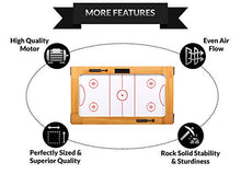 PUCK Sphynx 5-Foot Air Hockey Table Brown