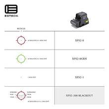 EOTECH XPS2-300 Blackout Holographic Weapon Sight Black