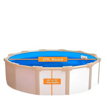 27 Foot Overlap Round Above Ground Swimming Pool Liner, 25 Gauge Thick