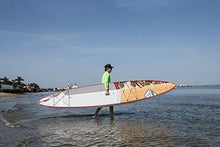 Boardworks Great Bear Touring Stand Up Paddleboard Bamboo/Red/White