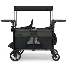 Delta Children Jeep Aries Stroller Wagon Convertible Seats Black/Green