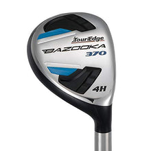 Tour Edge Bazooka 370 Complete Set-RH-Senior-Graphite Black/Blue