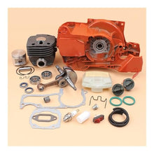 WZFBEMPJS Housing Crankcase Cylinder Piston Crankshaft Kit Fit for 372 365 362 371 Chainsaw Chain Saws Spare Parts 50MM