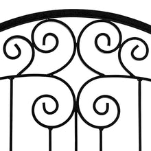 H Potter 8 Ft Freestanding Black Garden Trellis 32" W x 96" H Iron
