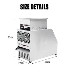 Stainless Steel Bird Feed Blown Shell Splitter with Adjustable Flow – High-Effi-ciency Seed Separator for Wild Bird Sanctuaries, Small-Scale Farming & Outdoor Seed Storage