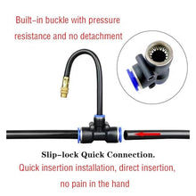 Ship Accessories DIY Free Bending Universal Spray Kit for Greenhouse Garden Flowers Plant Watering Irrigation Patio Misting Cooling Irrigation Accessories(DIY 20M)