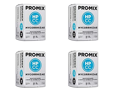 PREMIER HORTICULTURE GL56713425 713425 HP-CC Mycorrhizae Pro-Mix, 3.8 cu ft. Floral-Arranging-Supplies, Natural (Four Pack)