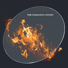 Pealihuy Garden Outdoor Table Top,for Office Desk, Tempered Glass Round,Negotiation Table, Dining Table - Round Glass Table Top Replacement,Good Glossiness,Glass Table Protector(70cm(28 in))
