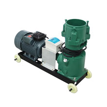 THUXEON 220V Feed Pellet Machine Chicken Feed Pellet Mill Machine with Three Head Pressure Roller Output120-150Kg/h Animal Food Maker 4.5KW Feed Granulator 12MM