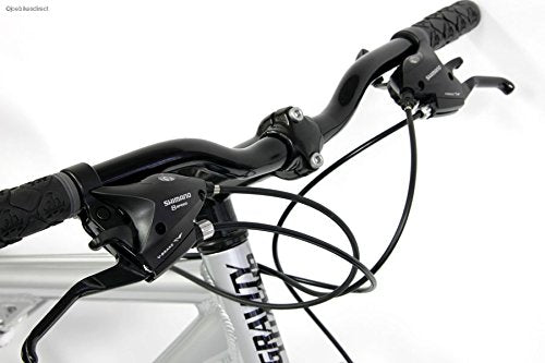 Gravity 2024 FSX 2.0 Dual Full Suspension Mountain Suntour Matt Black with Red Wheels