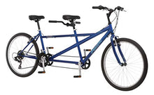 Pacific Dualie Adult Tandem Cruiser Bike Blue