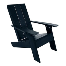 Highwood Italica Modern Adirondack 4pc Patio Set, Federal Blue