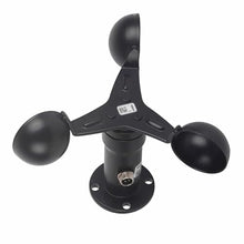 Aluminum Alloy Anemometer Wind Speed Sensor Pulse Signal Output Detector
