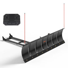 VEVOR Snow Plow Kit 60 in Universal Plow Attachment 3 Mount Options Black