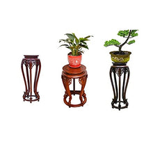 ZOCWJK Plant Stand Vase Display Stands Wooden Vase Base, Display Stand Flower Shelf Elm Flower Shelf Floor-Standing Living Room Shelf Chinese Antique Shelf,C