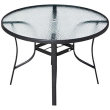 Virelix 48" Round Glass Table Top with 2 Inch Umbrella Hole, 3/16" Thick Flat Polished Edge Tempered Finished for Patio, and Outdoor Tables, Only Glass (48 inch)