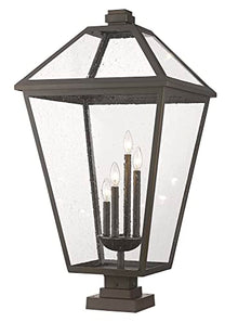 Z-Lite Talbot Outdoor Post 4-Light 240W Oil Rubbed Bronze