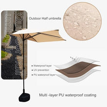 Retractable Awning,Awnings for Patio Waterproof,Adjustable Outdoor Umbrellas for Patio with Support Pole Stand,Sun Shade Awning Cover,for Backyard, Garden, Balcony,No Base (Color : Beige 250CM)