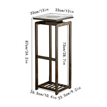 Garden Plant Pot Riser Potted Plant Stand Decorative Flower Pot Rack Indoor Planter Holders Pots Containers Supports Corner Display Stand Garden Plant Stand Display Stand (Size : Medium) ( )