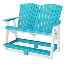 Wildridge Heritage Double High Adirondack Aruba Blue/White