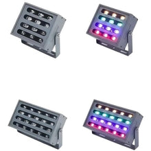Floodlight Park Rainbow Dyeing Lights Colorful Tree Projection Lamp