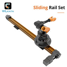 wlkata Sliding Rail Set Mirobot Education Industrial Robot Arm Black