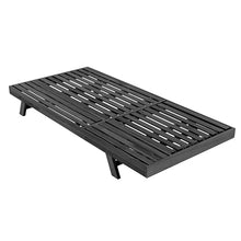 Christopher Knight Home Kayes Chaise Lounge Chair Outdoor, Acacia Wood Poolside Sun Lounger, 79'' Patio Recliner Chair, Adjustable Backrest Single Lounge Sofa for Garden Backyard, Black (Frame Only)