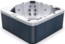 Luxuria Spas Newport 6-Person 57-Jet with Lounge Hot Tub Homemade White/Grey