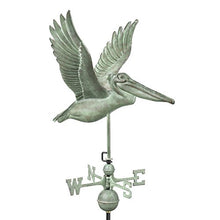 Good Directions 1909V1 Pelican Weathervane, Blue Verde Copper