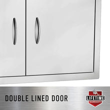Bull Outdoor Products 30" 3 Drawer Door Combo w/Reveal, Stainless Steel