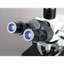AmScope Digital Trinocular Compound Microscope 40X-2500X with 5MP Camera