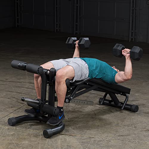 Body-Solid Adjustable Weight Bench Black