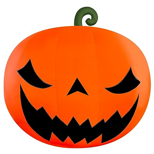OZIS Giant 20Ft Premium Inflatable Pumpkin Decoration with Blower Orange
