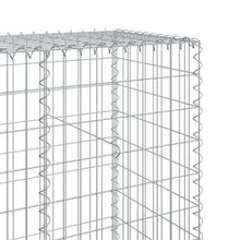 NLQMSU Gabion Basket 39.4 x 19.7 x 7.9 in Galvanized Iron