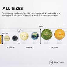 MOVA Globe Metallic White and Gold 6