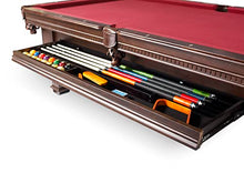 Empire USA Plank & Hide - Talbot Billiard Pool Table (w/Drawer) Mocha