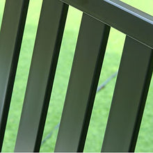 HIHELO Outdoor Wrought Iron Double Rocking Chair Outdoor Balcony Courtyard Creative Two People Rocking Bed Chair Garden Leisure Chair Park Chair Outdoor Bench (Color : B)