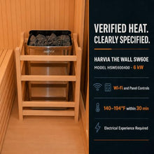 Recliners Steam Sauna 2 Person, Canadian Red Cedar, 220V, 6KW Harvia Heater