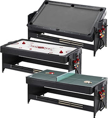 Fat Cat by GLD Products Original 3-in-1 7' Pockey Multi-Game Table Grey